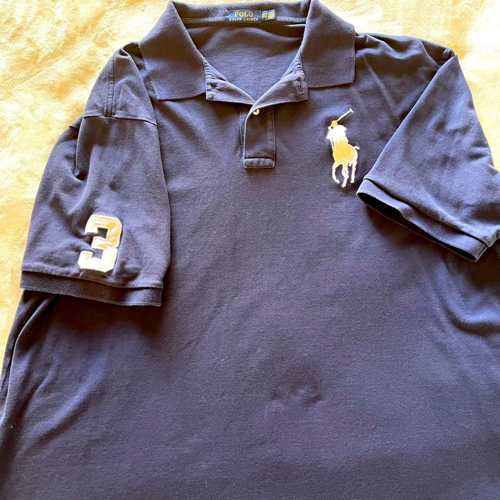 Authentic Men’s Polo by Ralph Lauren
3XLT
Navy Blue
